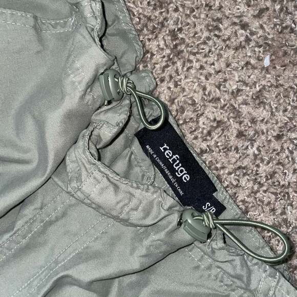 Women's Parachute Refuge Cargo Lightweight Pants - Light Green Khaki Small New S - Picture 3 of 3